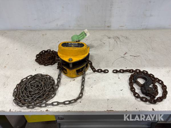 Kärtingtalja Ironside 1000 kg