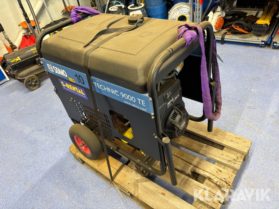 Generator elverk SDMO Technic 9000 TE