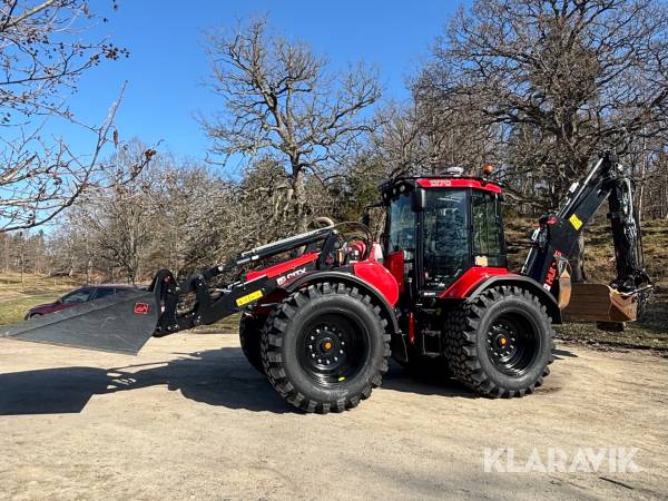 Grävlastare Huddig 1370 tiltrotator Engcon 214s + grip 2024