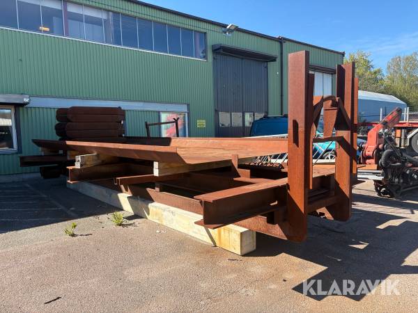 Jigg för tillverkning av lastväxlarflak