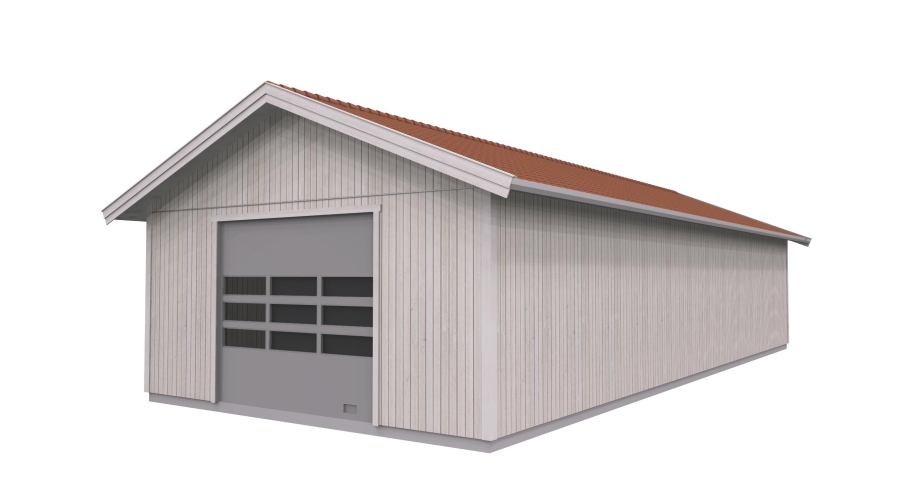 Maskinhall/garage 175 m2