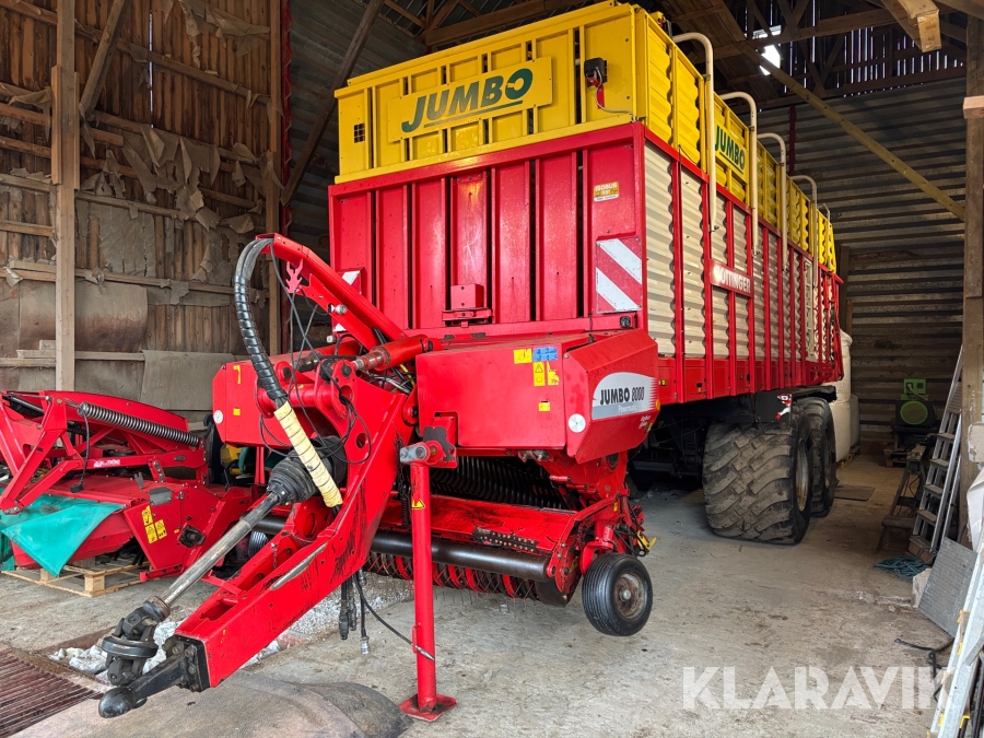 Snittvagn Pöttinger Jumbo 8000 L