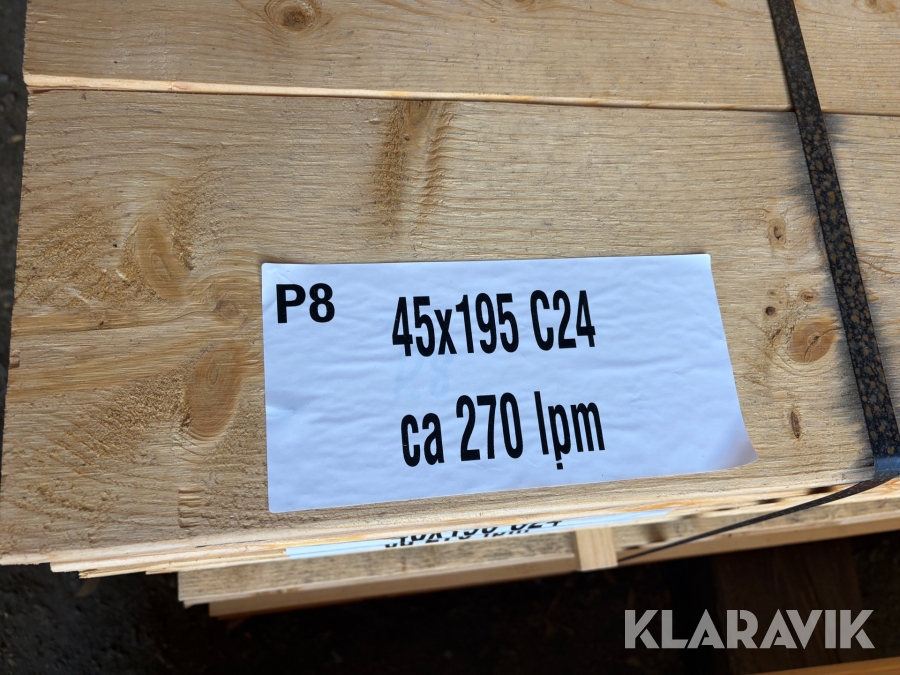 Virkespaket 45x195 C24