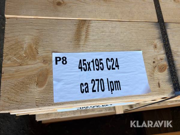 Virkespaket 45x195 C24