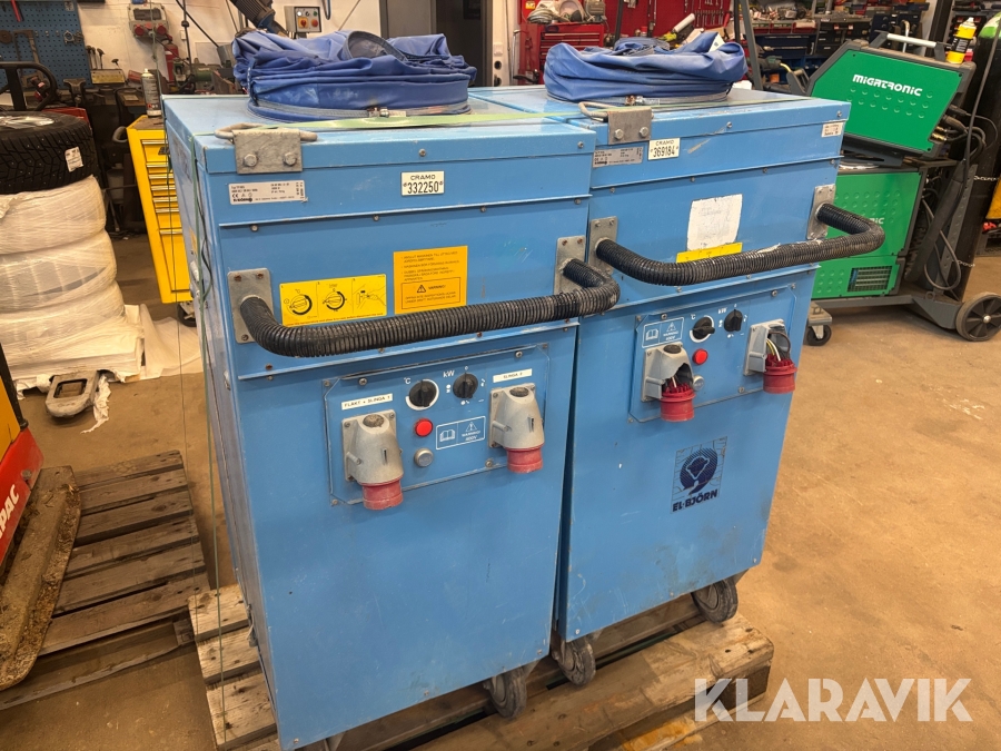 Tork / värmefläkt El-Björn TF 18EL 4st