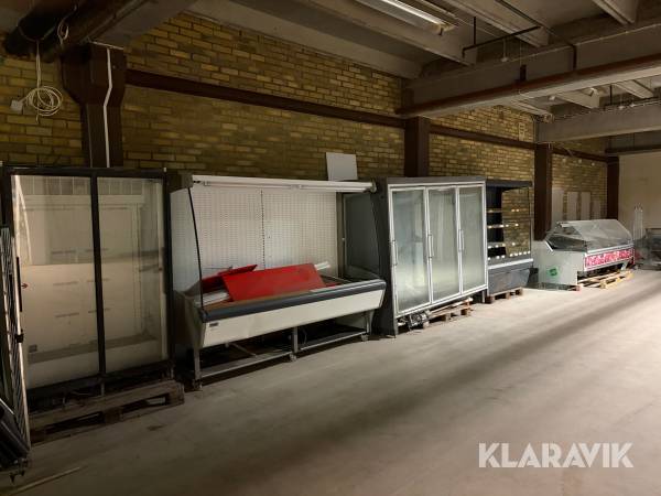 Parti med kyl/frys för butik 5 st