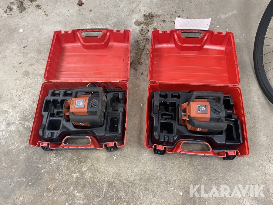 Planlaser Hilti PRE3 2 stycken