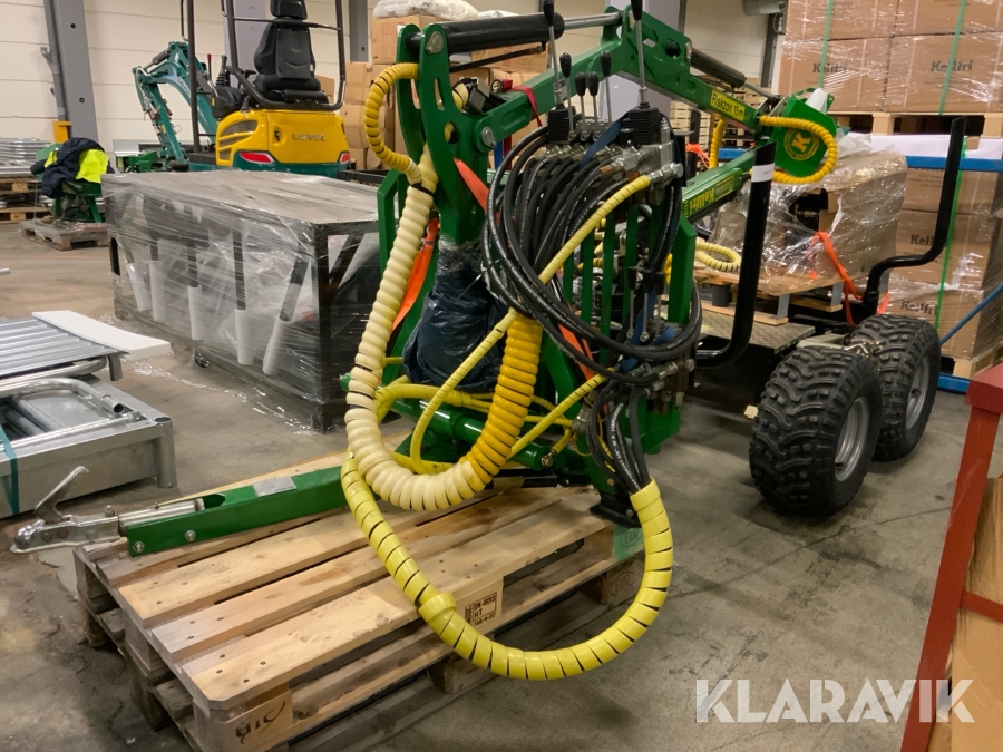 Skogsvagn Kellfri 21-SV20 2ton för ATV