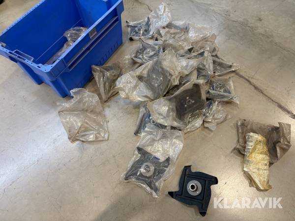 Rotorblad 23 st till jordfräs Tecumseh