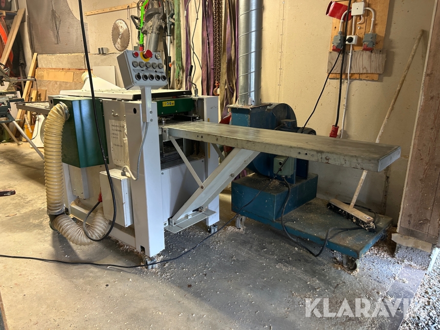 Hyvel Logosol PH260 med spånsug