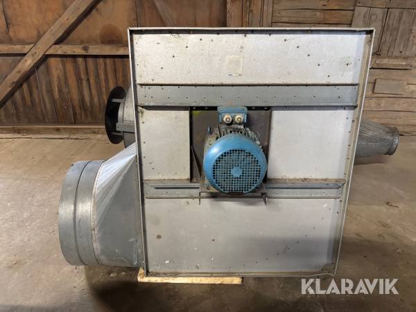 Fläkt till spannmålssilo Tornum 5.5kW