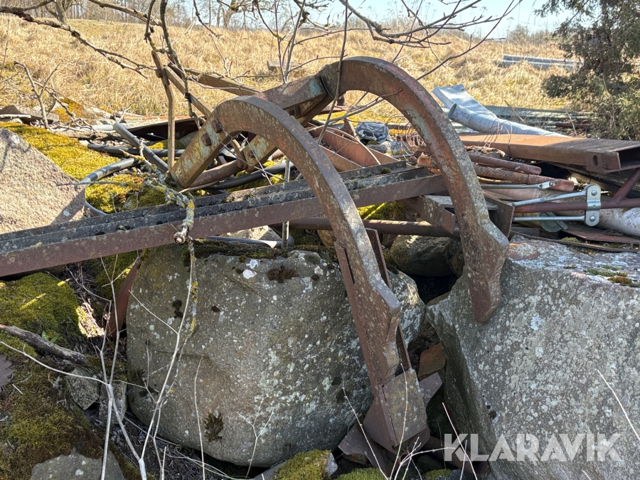 Stenkrok Fiskars 3 punkt, dubbelkrok