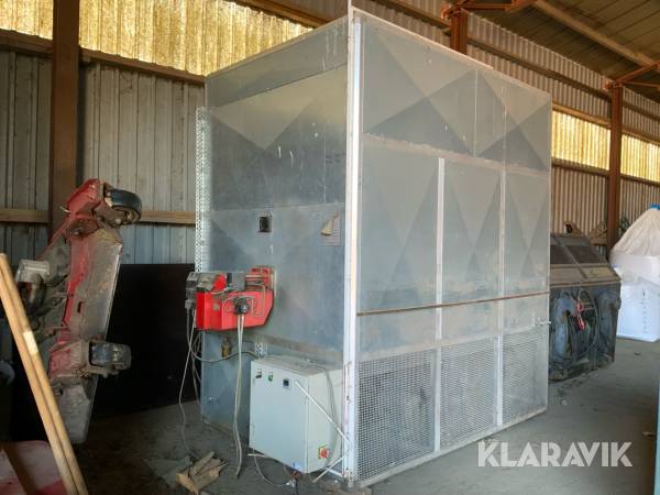 Varmluftspanna med 2st värmebatteri Airheat AV-425