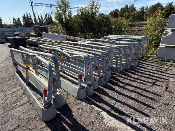 Parti Avspärrningsbarriärer Safe road 24st