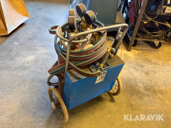 Gas-svets Vahli komplett 2st gastuber