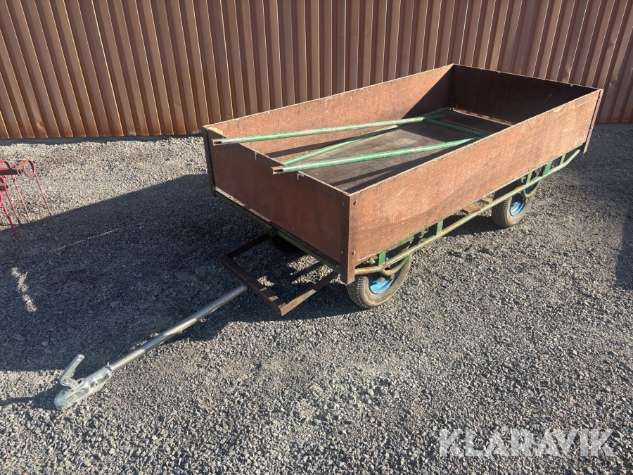 Materialvagn med 50mm drag