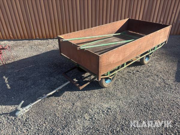 Materialvagn med 50mm drag