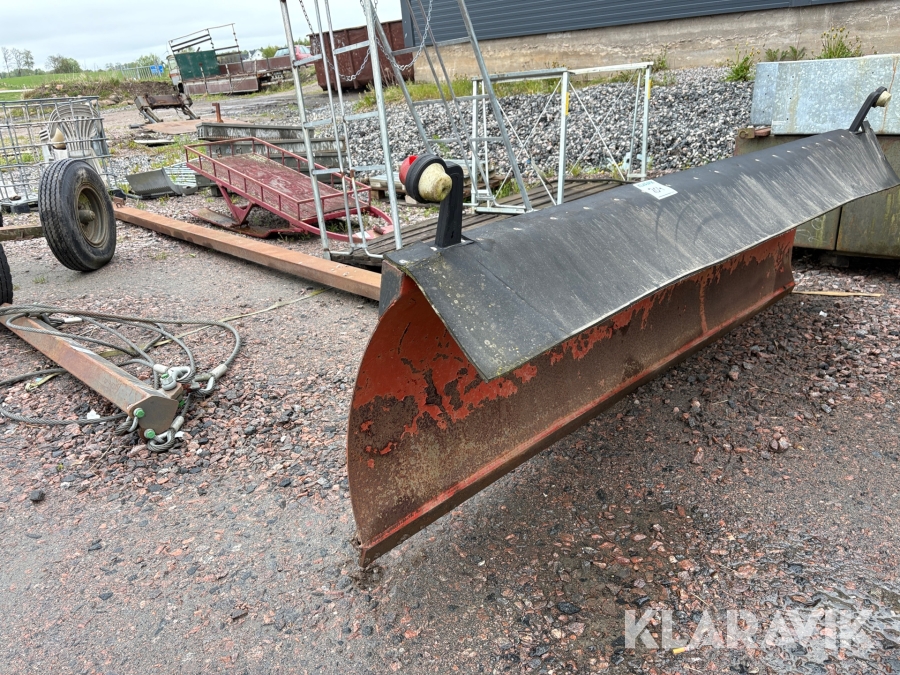 Snöblad 2,6m med bom