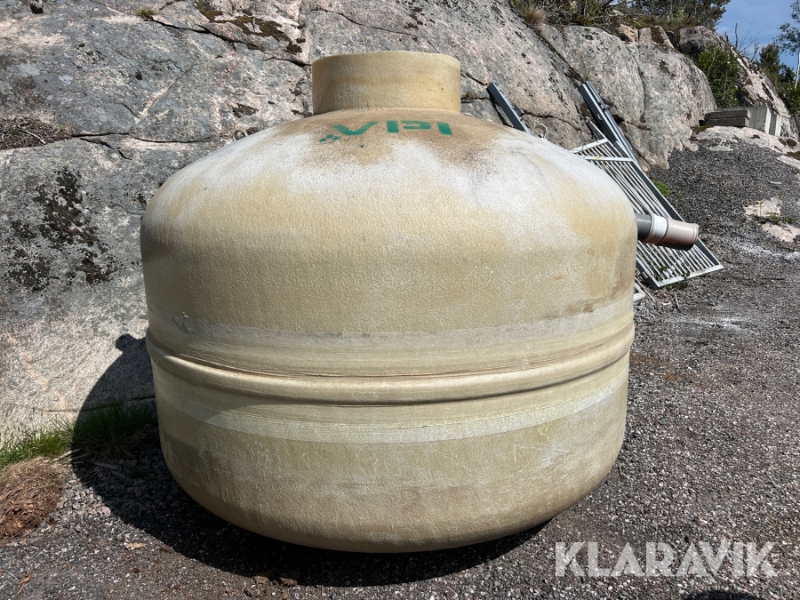 Slamavskiljare Baga 3 m3