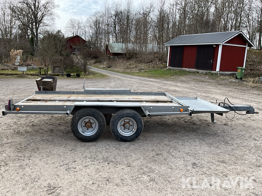Maskintrailer 7-ton
