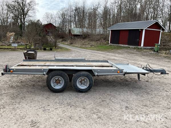 Maskintrailer 7-ton
