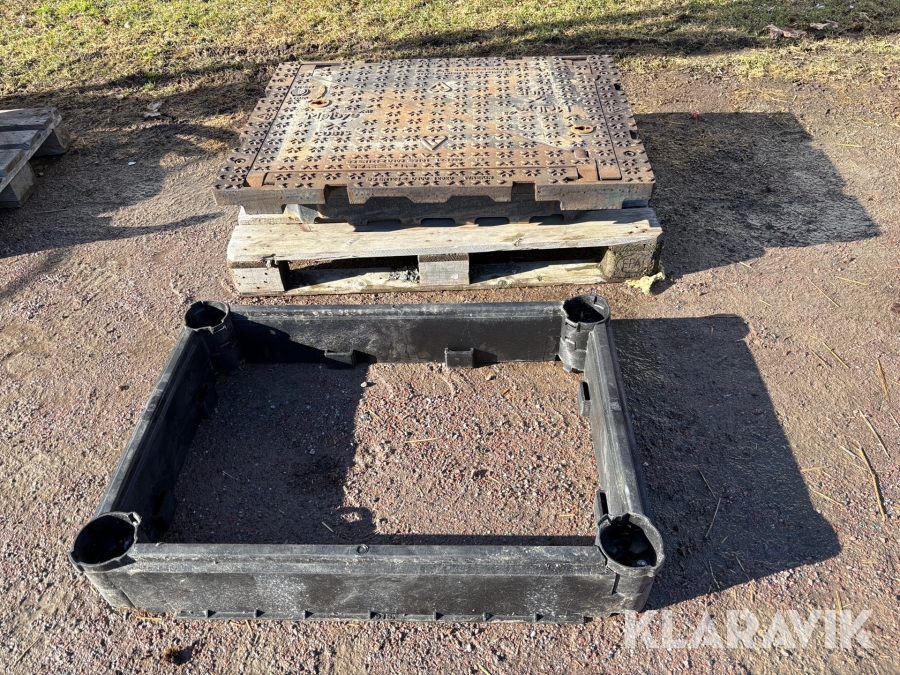 Brunnslock melbye Cubis med stakkbox klass D400