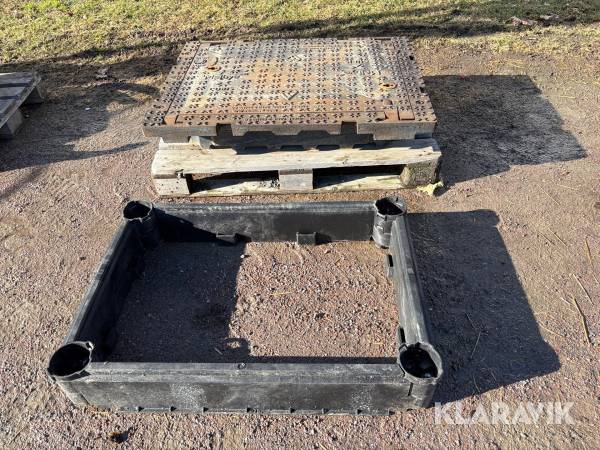 Brunnslock melbye Cubis med stakkbox klass D400