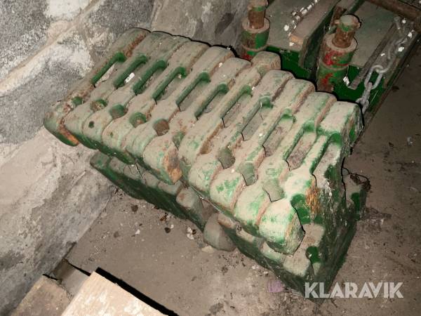Frontvikter John Deere 11 st