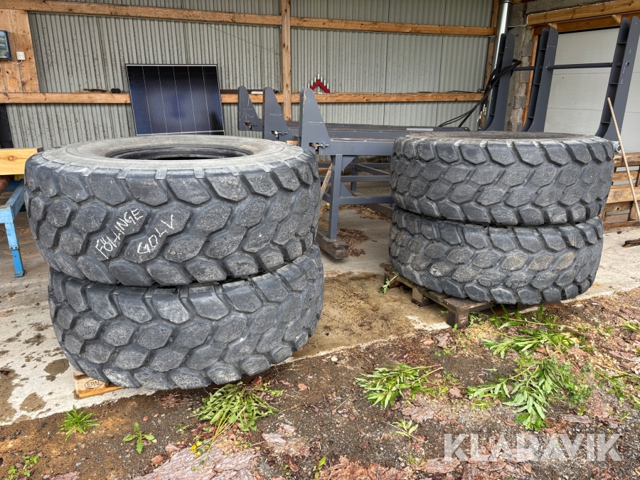 Entreprenaddäck Bridgestone VJT 20.5R25 4st