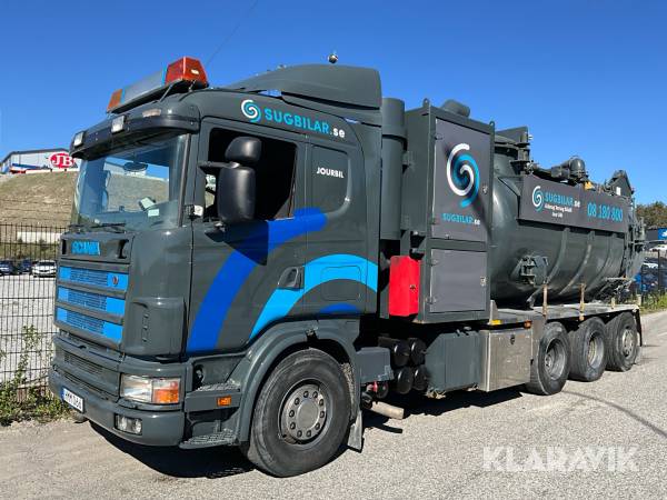 Slamsugarbil Scania R114 8x4*4