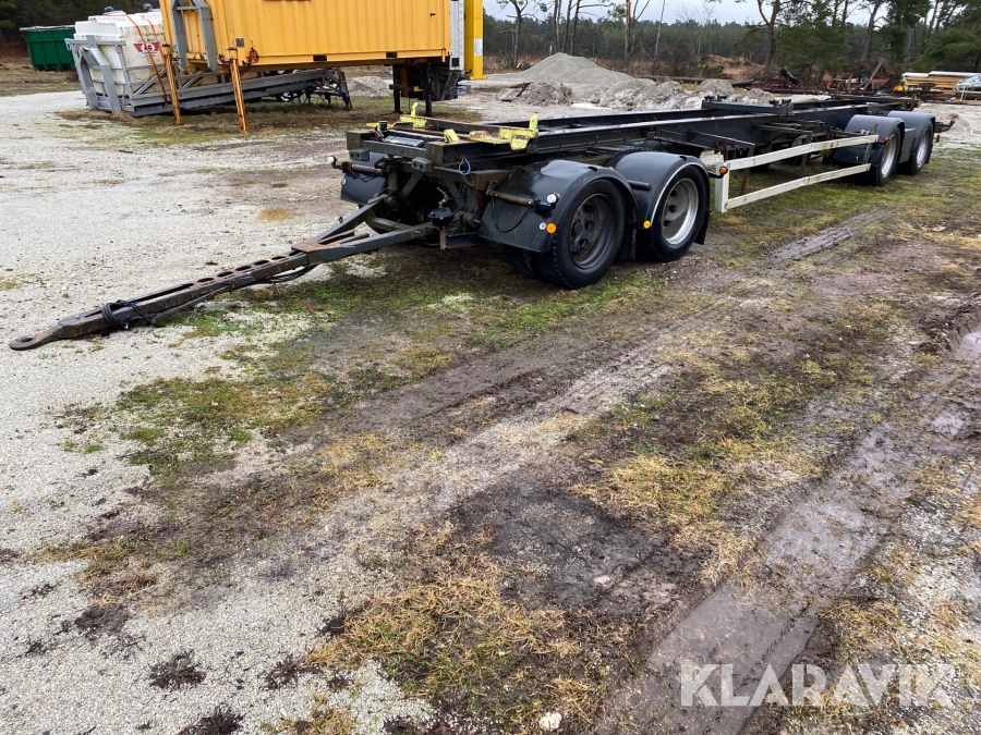Lastväxlarsläp Hogstad S4-LV-38 med glider