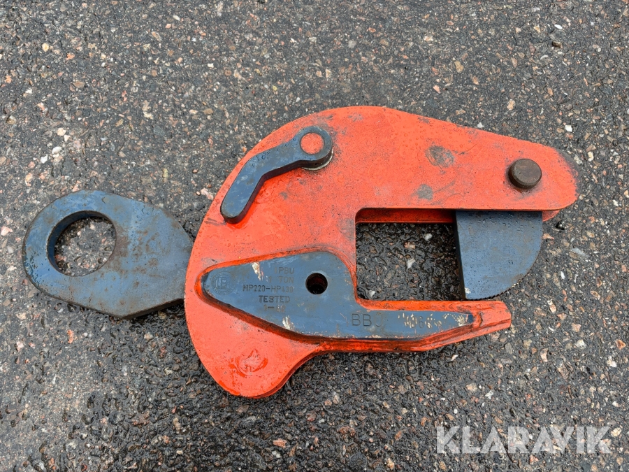 Plåtlyfthandske BBU HP220-HP430 1 ton