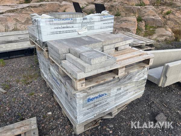 Marksten city stormix Benders Grå/vit rostmix 2,5 pall