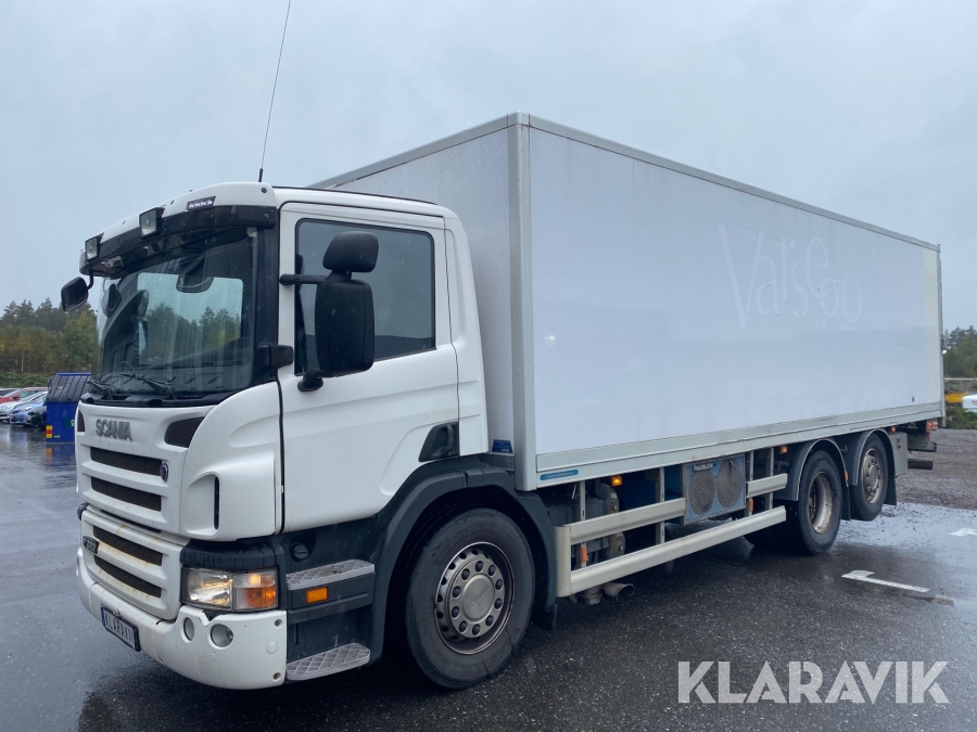 Lastbil Scania P320DB6X2*4MLB med bakgavellyft  Kyl och frys