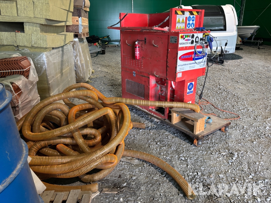 Lösullsmaskin Stewart Energy Insulation FibreMaster 500 MK5