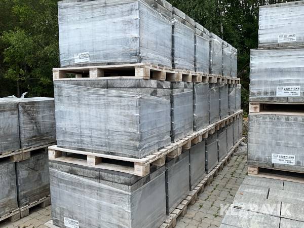 Betongmarkplatta 21st Benders 350x350x80mm Grafit