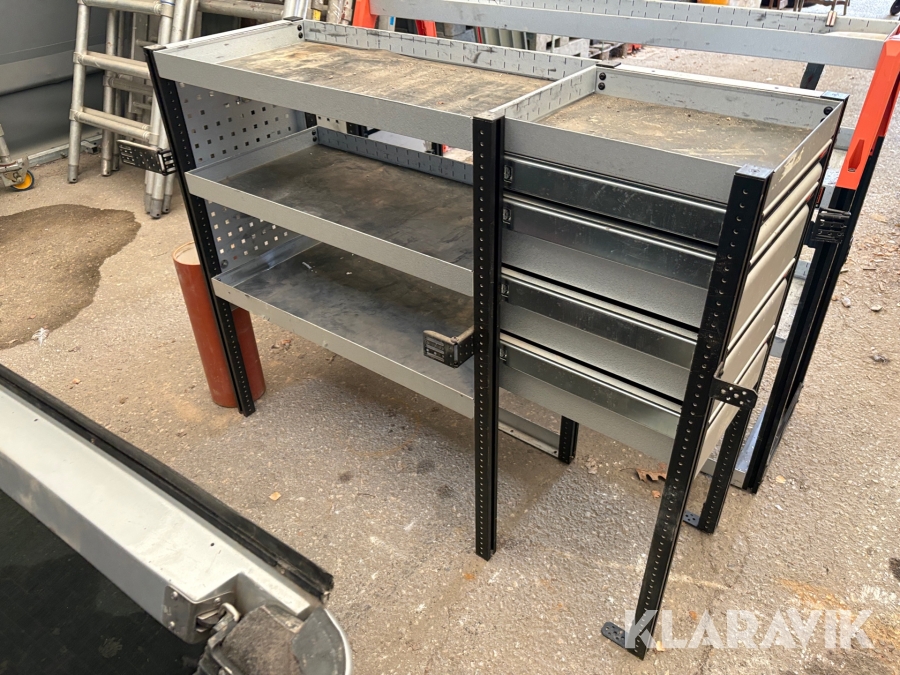 Inredning till Caddy Worksystem