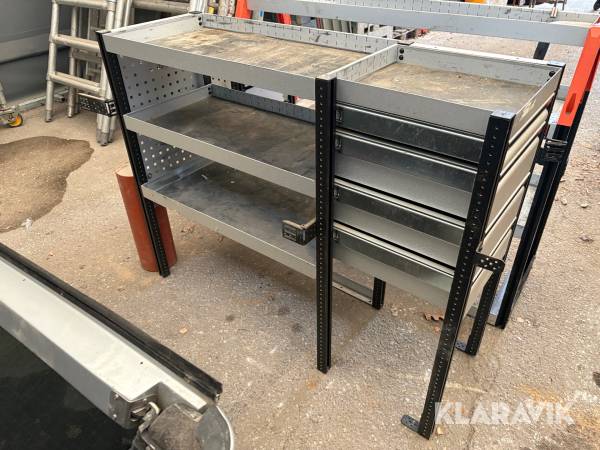 Inredning till Caddy Worksystem