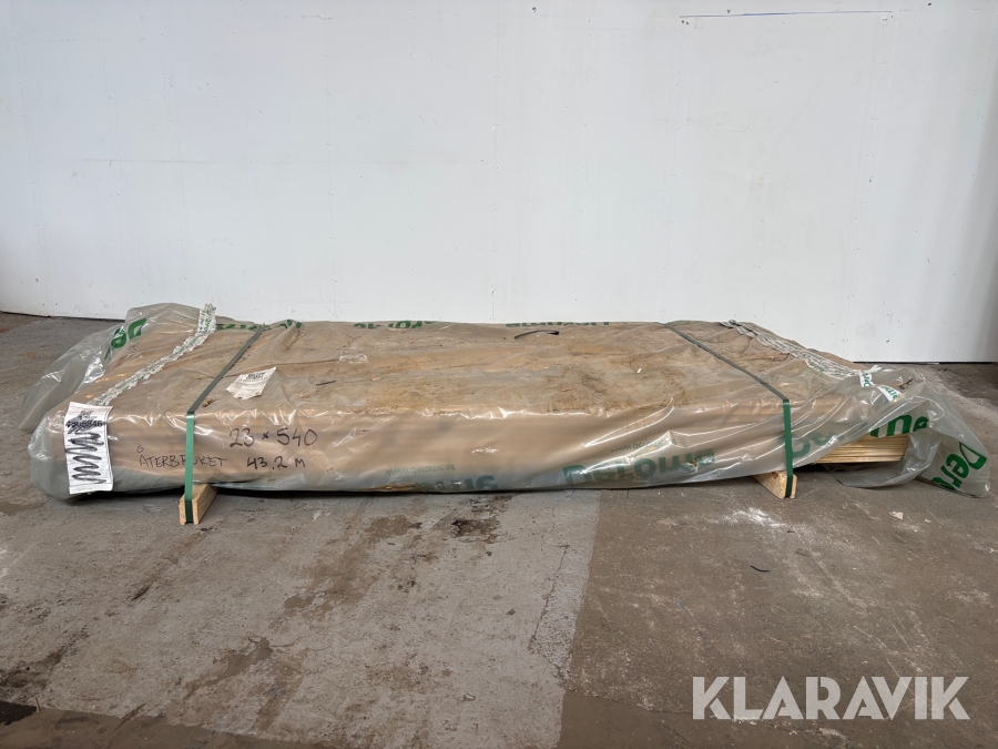 Råspontluckor Derome 23x540x2.4 43.2m2