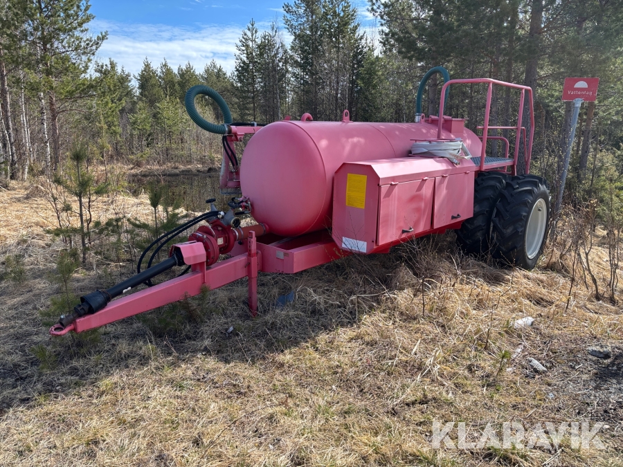 Brandvagn / tanksläp Vapo PSPV-4000