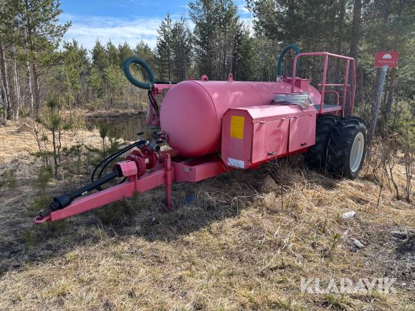 Brandvagn / tanksläp Vapo PSPV-4000