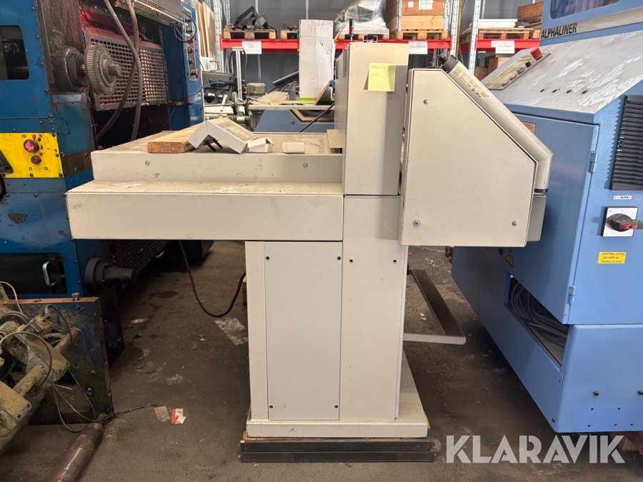 Programmerbar pappersgiljotin Krug & Priester IDEAL 7228-06 LT