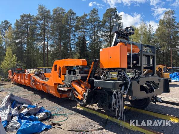 Tågvagn för fordonstransport