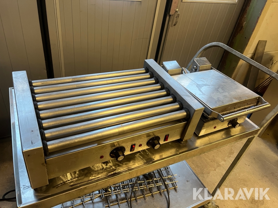 Rullgrill & Klämgrill FKI TL5270 & GL8R45/2T