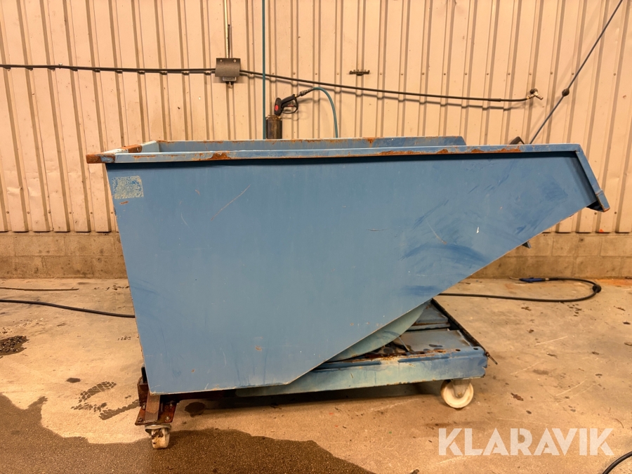 Tippcontainer på hjul
