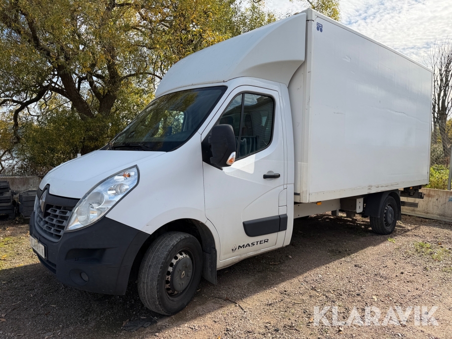 Skåpbil Renault Master Cab 3,5T 2,3 dCi Quickshift med bakgavellyft