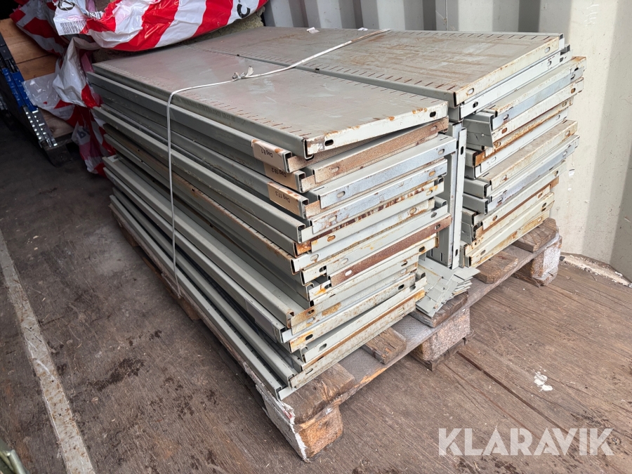 Hyllplan till lagerhyllor - Totalt cirka 230st