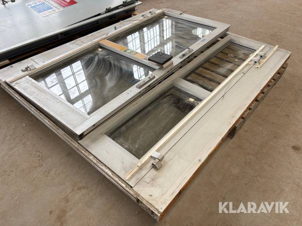 Dörr med glas 1850x2200mm