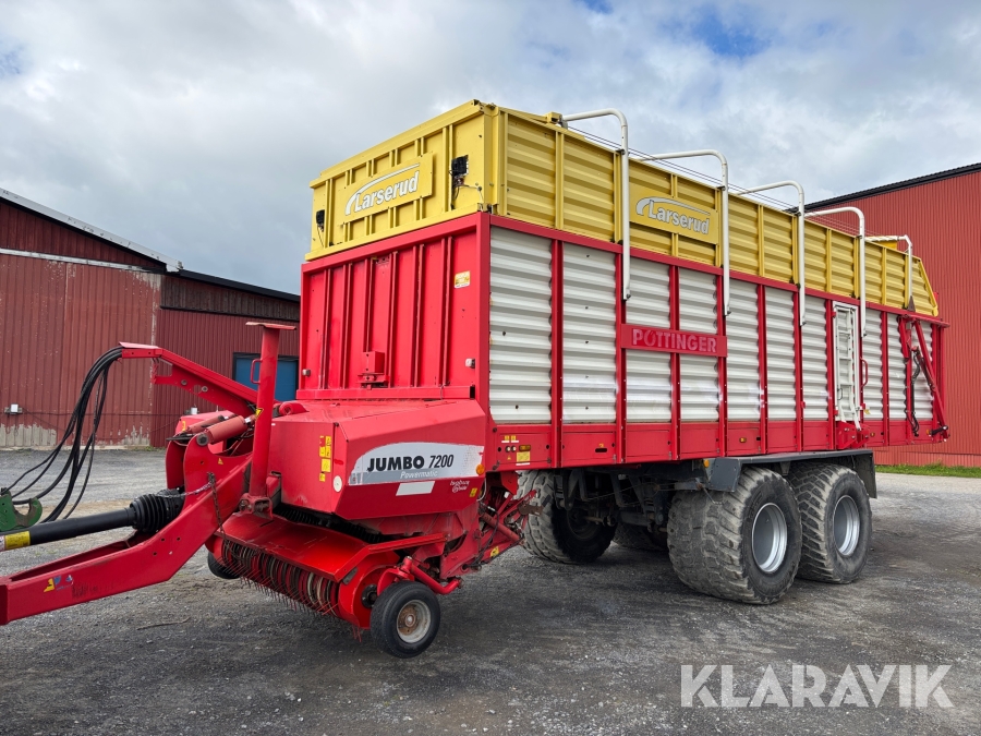 Snittvagn Pöttinger Jumbo 7200
