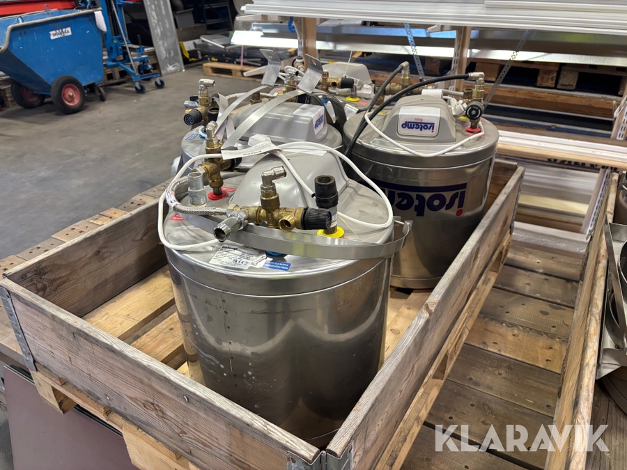 Varmvattenberedare Isotemp Basic 24V 4st